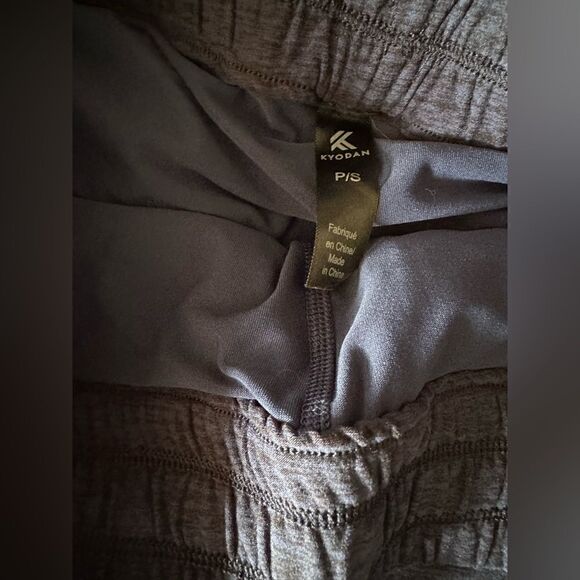 Kyodan | Blue Marled Pull On Drawstring Skort Built in Shorts with Pockets | S - Picture 3 of 4